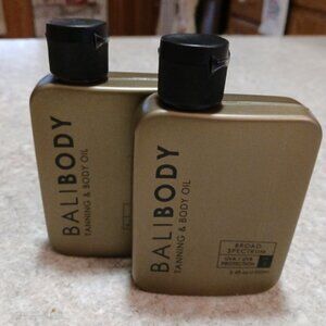 Balibody tanning oil x 2